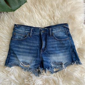 Free People We the Free Hi-Rise Denim Shorts